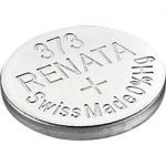 Knoflíková baterie na bázi oxidu stříbra Renata SR68, velikost 373, 29 mAh, 1,55 V