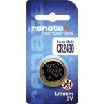 Knoflíková baterie Renata CR 2430, lithium, 700359