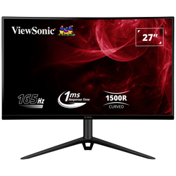 Viewsonic VX2718-PC-MHDJ LED monitor 68.6 cm (27 palec) Energetická třída (EEK2021) F (A - G) 1920 x 1080 Pixel Full HD 1 ms HDMI™, DisplayPort, audio, stereo (jack 3,5 mm)