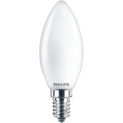 Philips Lighting 76265000 LED Energetická třída (EEK2021) F (A - G) E14  4.3 W = 40 W studená bílá (Ø x d) 3.5 cm x 9.7 cm  1 ks