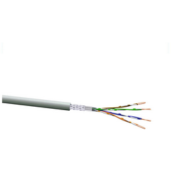 VOKA Kabelwerk 10307500-100 ethernetový síťový kabel CAT 5e SF/UTP 4 x 2 x 0.205 mm² šedá (RAL 7035) 100 m