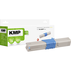 KMP toner náhradní OKI 46508711 kompatibilní azurová 3000 Seiten O-T57X