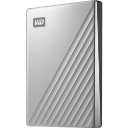 WD My Passport Ultra for Mac 2 TB externí HDD 6,35 cm (2,5") USB-C® stříbrná WDBKYJ0020BSL-WESN