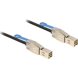 Delock pevný disk kabel [1x Mini-SAS zástrčka (SFF-8644) - 1x Mini-SAS zástrčka (SFF-8644) ] 1.00 m černá