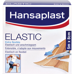 Hansaplast 1556523 Náplastě Hansaplast ELASTIC náplast (d x š) 5 m x 8 cm