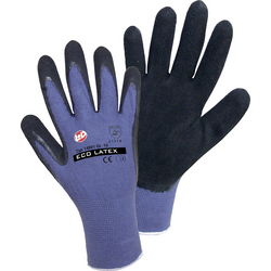 L+D worky ECO LATEX FOAM 14901-7 viskóza  pracovní rukavice  Velikost rukavic: 7, S EN 388 CAT II 1 pár