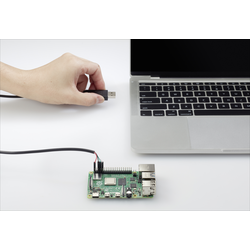 Renkforce USB/TTL Jumper kabely Raspberry Pi [1x USB 2.0 zástrčka A - 4x zásuvka drátového můstku] 1.00 m černá