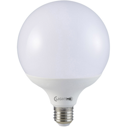 LightMe LM85271 LED Energetická třída (EEK2021) F (A - G) E27 kulatý tvar 15 W = 100 W teplá bílá (Ø x d) 120 mm x 163 mm  1 ks