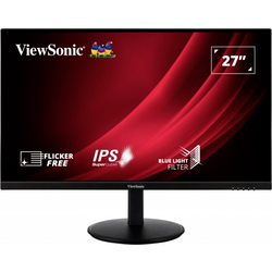 Viewsonic VG2709-2K-MHD LED monitor 68.6 cm (27 palec) Energetická třída (EEK2021) E (A - G) 2560 x 1440 Pixel Full HD 5 ms HDMI™, DisplayPort, audio, stereo (jack 3,5 mm) IPS LED