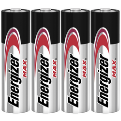 Energizer Max tužková baterie AA alkalicko-manganová 1.5 V 4 ks