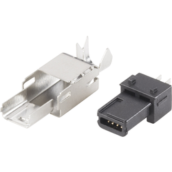 Mini USB-Stecker 2.0 zástrčka, rovná 10120251 Mitsumi USB B 10120251 BKL Electronic Množství: 1 ks