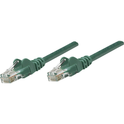 Intellinet 342506 RJ45 síťové kabely, propojovací kabely CAT 6 U/UTP 3.00 m zelená  1 ks
