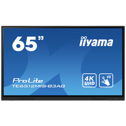 Iiyama ProLite TE6512MIS-B3AG displej Digital Signage Energetická třída (EEK2021): G (A - G) 163.9 cm 65 palec 3840 x 2160 Pixel 24/7