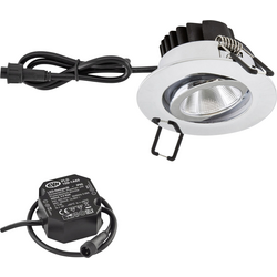 EVN PC650N61102  LED vestavné svítidlo   LED pevně vestavěné LED 6 W chrom