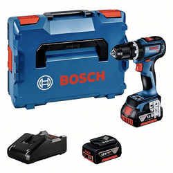 Bosch Professional GSB 18V-90 C -aku příklepový šroubovák 2 akumulátory, vč. nabíječky, kufřík
