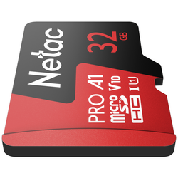 Netac Technology NT02P500PRO-032G-R paměťová karta microSDHC 32 GB A1 Application Performance Class pro monitorovací kamery s trvalým provozem