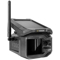 Vosker V300 LTE sledovací kamera 1080 Pixel přenos obrazu 4G, vč. upínacího držáku, Low-Glow-LED, nahrávání zvuku, GSM modul