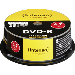 Intenso 4801154 DVD-R 4.7 GB 25 ks vřeteno s potiskem