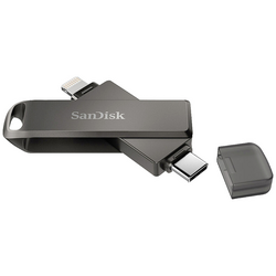 SanDisk iXpand® Luxe USB flash disk 128 GB černá SDIX70N-128G-GN6NE Lightning, USB-C® USB 3.1 (1. generace)