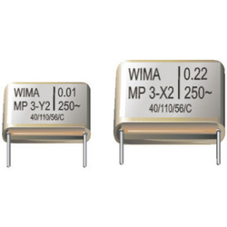 Wima MPX20W2220FC00MSSD-1 Odrušovací kondenzátor X2 radiální 0.022 µF 250 V/AC 20 % 1 ks
