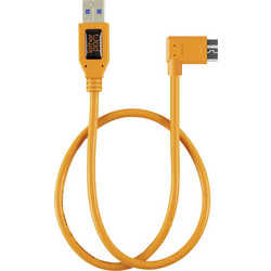 Tether Tools USB kabel  USB Micro-B 3.0 zástrčka , USB-B zásuvka 0.50 m oranžová  TET-CU61RT02-ORG