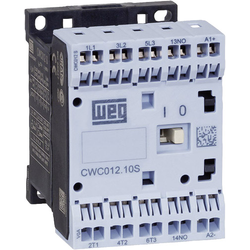 WEG CWC07-01-30D24S stykač 3 spínací kontakty 3 kW 230 V/AC 7 A s pomocným kontaktem 1 ks