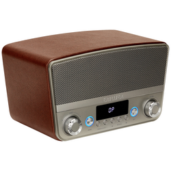 Aiwa BSTU-750BR stolní rádio FM AUX, Bluetooth, USB   červená