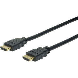 Digitus HDMI kabel Zástrčka HDMI-A, Zástrčka HDMI-A 3.00 m černá AK-330107-030-S Audio Return Channel, pozlacené kontakty, Ultra HD (4K) HDMI HDMI kabel