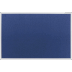 Magnetoplan 1460003 nástěnka s připínáčky královská modrá , šedá plst 600 mm x 450 mm