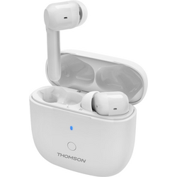 Thomson WEAR7811W  špuntová sluchátka Bluetooth®  bílá  headset, dotykové ovládání