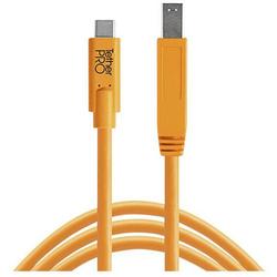 Tether Tools USB kabel  USB-C ® zástrčka, USB Micro-B 3.0 zástrčka  4.60 m oranžová  TET-CUC3415-ORG