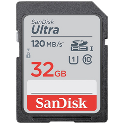 SanDisk SDHC Ultra 32GB (Class 10/UHS-I/120MB/s) karta SDHC 32 GB Class 10, UHS-I