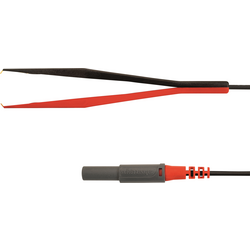 Schützinger KML 7848 Au / PZ / 150 / RT měřicí kabel [zástrčka 4 mm - Kelvinova svorka] červená, 1 ks