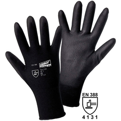 L+D worky MICRO black Nylon-PU 1151-M nylon pracovní rukavice  Velikost rukavic: 8, M EN 388 CAT II 1 ks