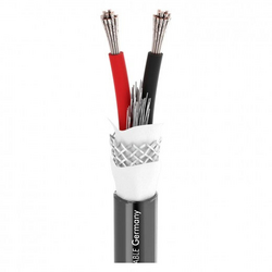 Sommer Cable 440-0241AQ reproduktorový kabel 2 x 4.00 mm² černá metrové zboží