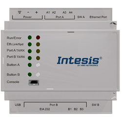 Intesis INBACMBM6000000 Modbus/BACnet brána RS-485, Ethernet    24 V/DC 1 ks