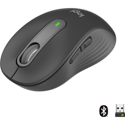 Logitech Signature M650 Bezdrátová myš bezdrátový, Bluetooth® optická grafitová  5 tlačítko 4000 dpi