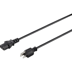 Sygonix SY-5042736 IEC kabel  černá 2.00 m