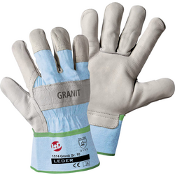 L+D worky Granit 1574-10 hovězí lícovaná useň  pracovní rukavice  Velikost rukavic: 10, XL EN 388:2016 CAT II 1 pár