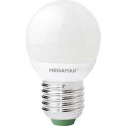Megaman MM21123 LED Energetická třída (EEK2021) G (A - G) E27 kapkový tvar 5.5 W = 40 W teplá bílá (Ø x d) 45 mm x 84 mm stmívatelná 1 ks