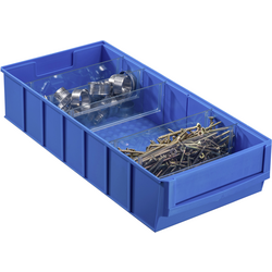 Allit 456550 otevřený skladovací box   (d x š x v) 185 x 400 x 81 mm modrá 1 ks