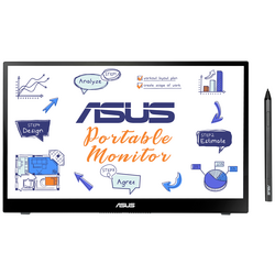 Asus MB14AHD Zenscreen dotykový monitor Energetická třída (EEK2021): D (A - G)  35.6 cm (14 palec) 1920 x 1080 Pixel 16:9 5 ms micro HDMI, USB-C®, USB 3.1 (Gen 1x1) , na sluchátka (jack 3,5 mm) IPS LCD