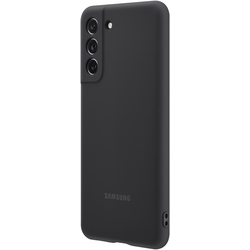 Samsung Silicone Cover zadní kryt na mobil Samsung Galaxy S21 FE 5G černá