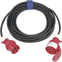 SIROX 365.425 napájecí prodlužovací kabel  32 A černá 25.00 m