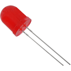 HuiYuan 10003R1D-EHC-B LED s vývody  červená kulatý 10 mm 550 mcd 50 ° 20 mA 2.1 V