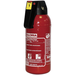 Gloria  P2GM  práškový hasicí přístroj    2 kg  Třída hoření: A, B, C  Obsahuje 1 ks
