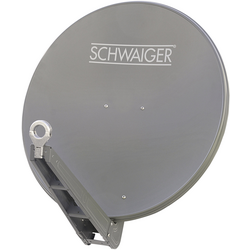 Schwaiger SPI075 satelit 75 cm Reflektivní materiál: hliník antracitově šedá