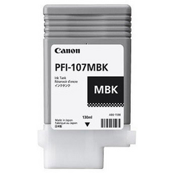 Canon Inkoustová kazeta PFI-107MBK originál Single matná černá 6704B001 náplň do tiskárny