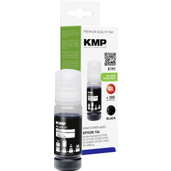 KMP Ink refill náhradní Epson 104, 104 EcoTank, T00P1, C13T00P140 kompatibilní  černá E191 1648,0001