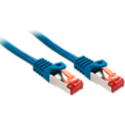 LINDY 47353 RJ45 síťové kabely, propojovací kabely CAT 6 S/FTP 1.50 m modrá 1 ks